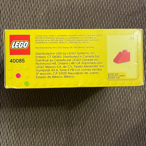 Vintage Lego seasonal set bear with heart new in box - Picture 4 of 4